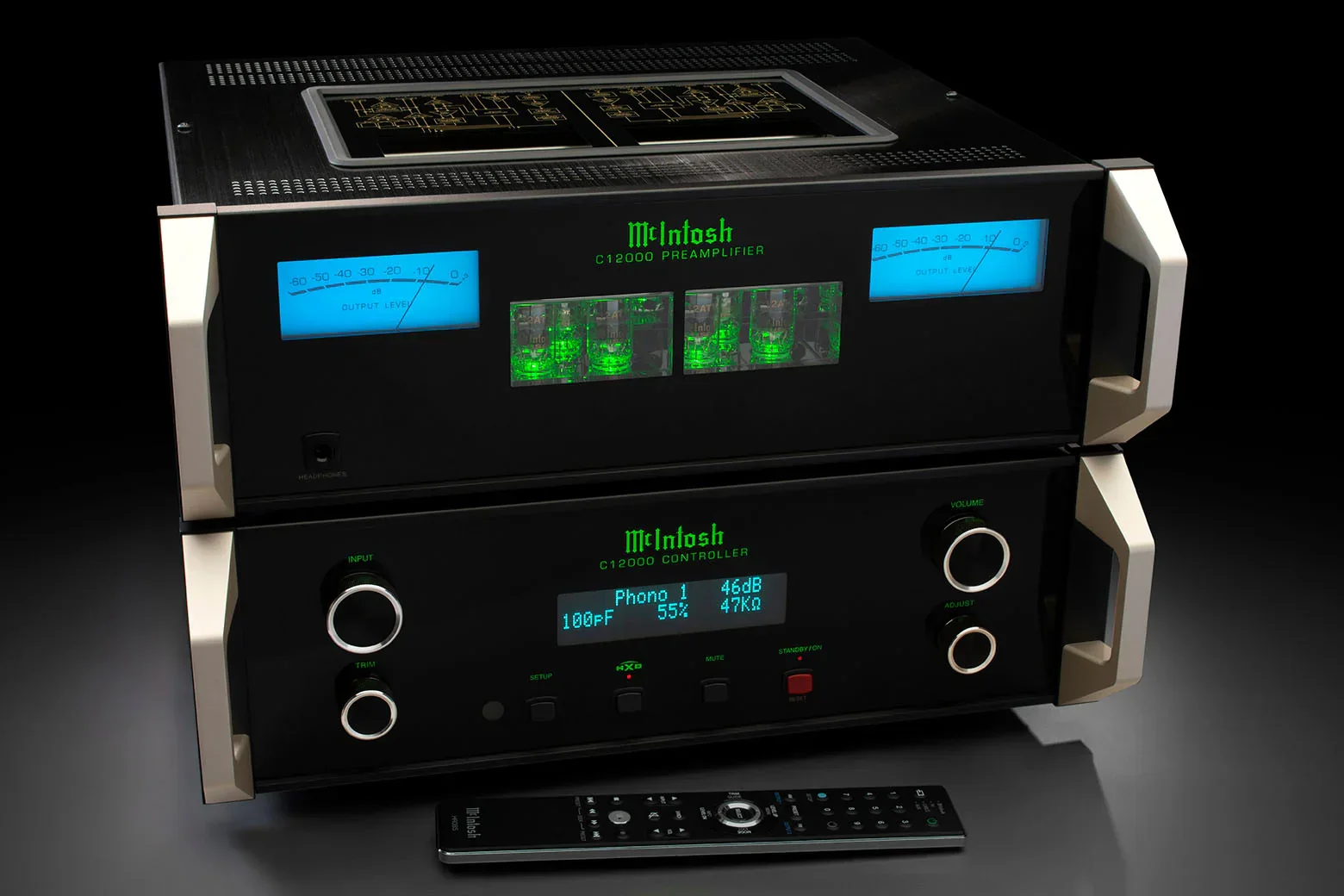 McIntosh - C12000ST 2-Channel Solid State and Vacuum Tube Preamplifier - Image 10