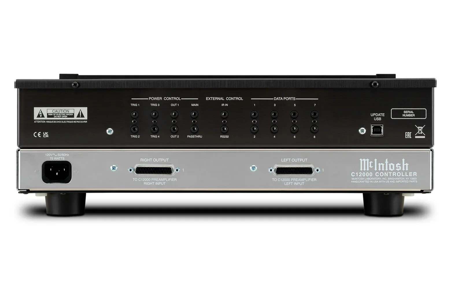 McIntosh - C12000ST 2-Channel Solid State and Vacuum Tube Preamplifier - Image 5