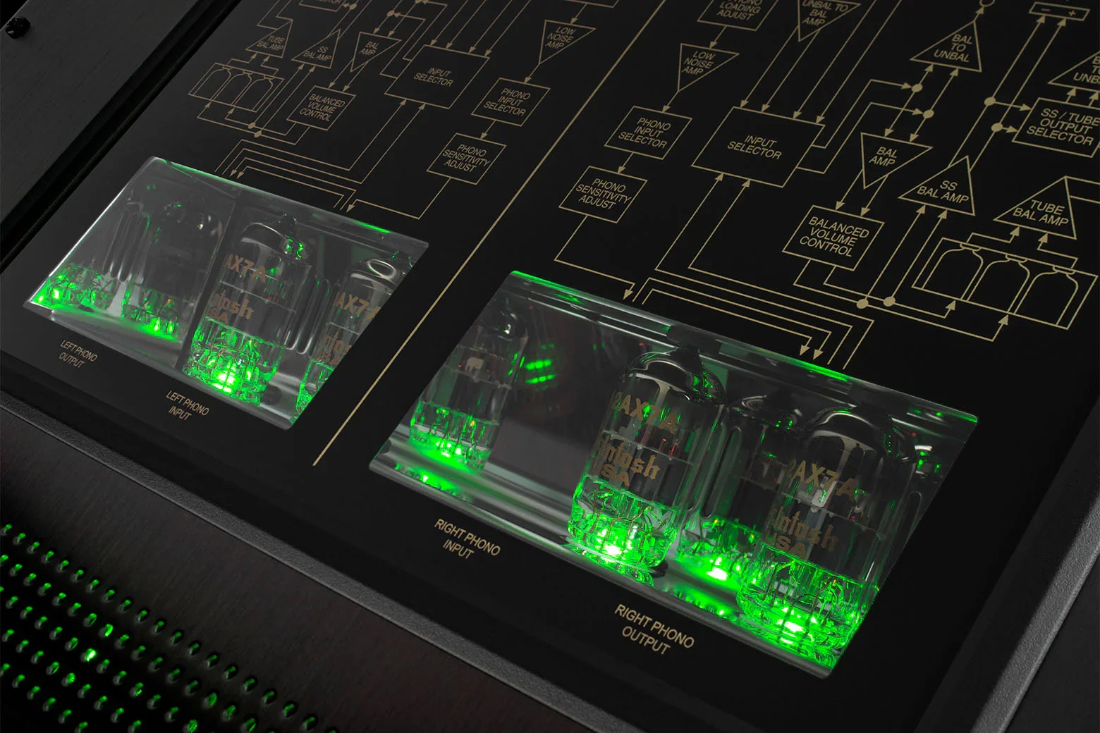 McIntosh - C12000ST 2-Channel Solid State and Vacuum Tube Preamplifier - Image 8
