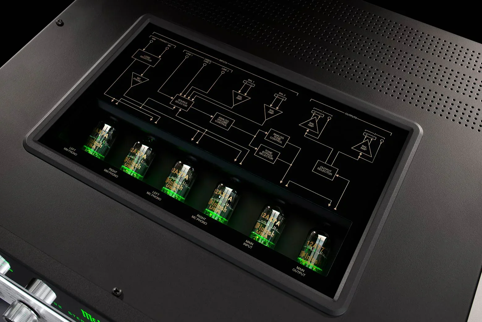 McIntosh - C22 2-Channel Vacuum Tube Preamplifier Mk V - Image 12