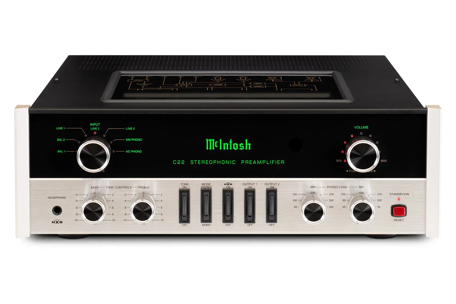 McIntosh - C22 2-Channel Vacuum Tube Preamplifier Mk V - Image 2