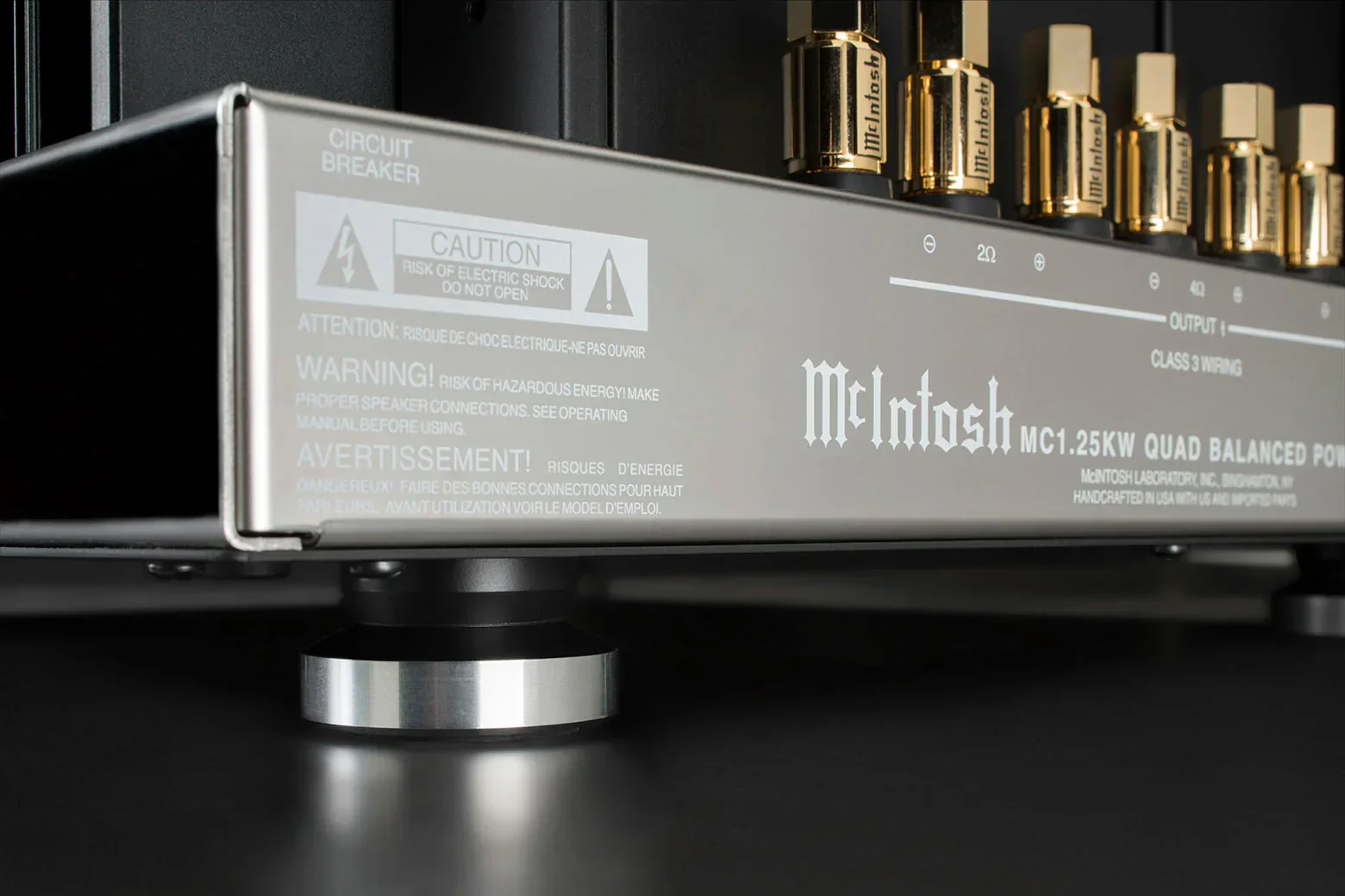 McIntosh - MC1.25KW Monoblock Solid State Amplifier - Image 8