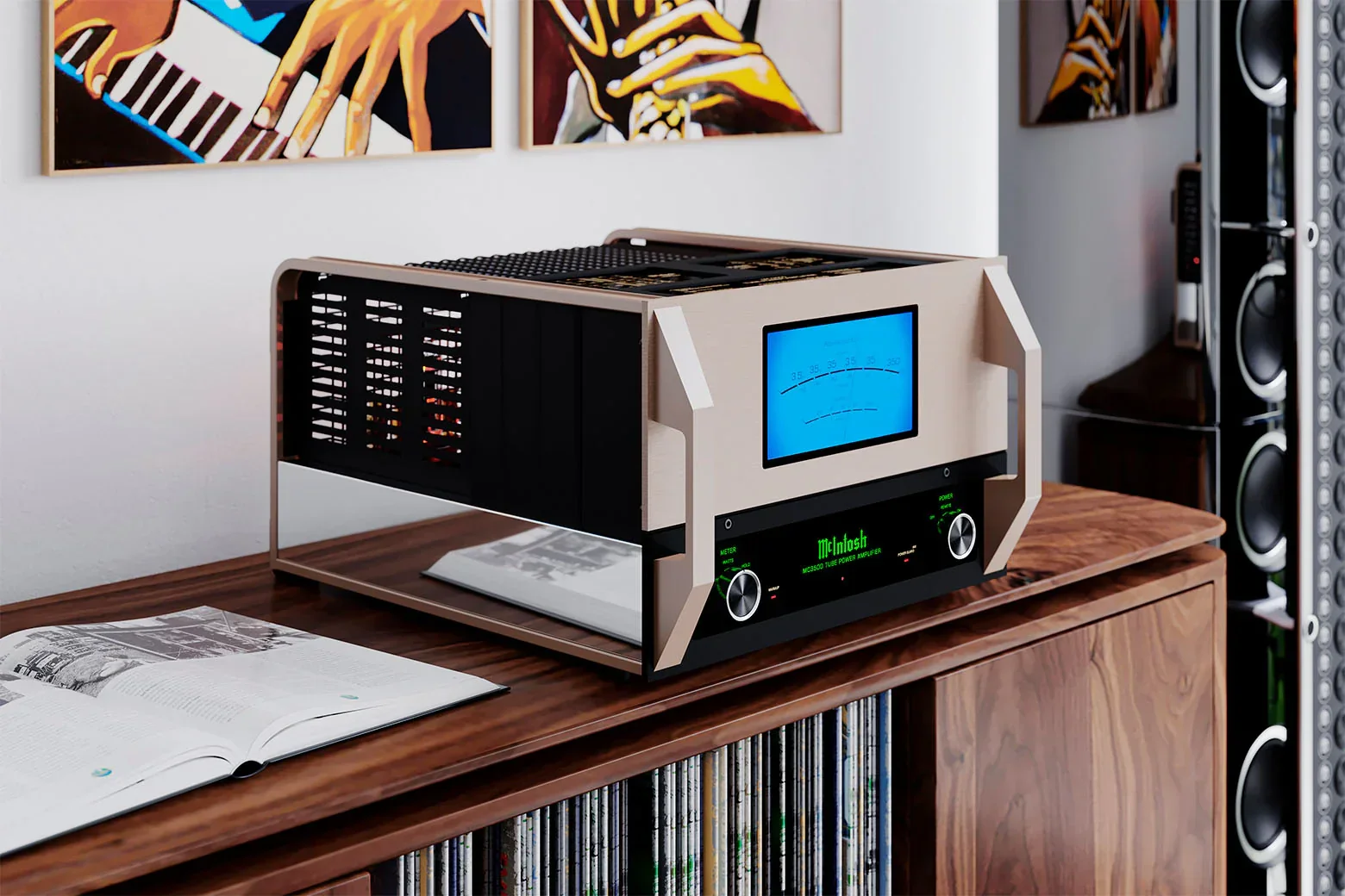 McIntosh - MC3500 Mk II Monoblock Vacuum Tube Amplifier - Image 11
